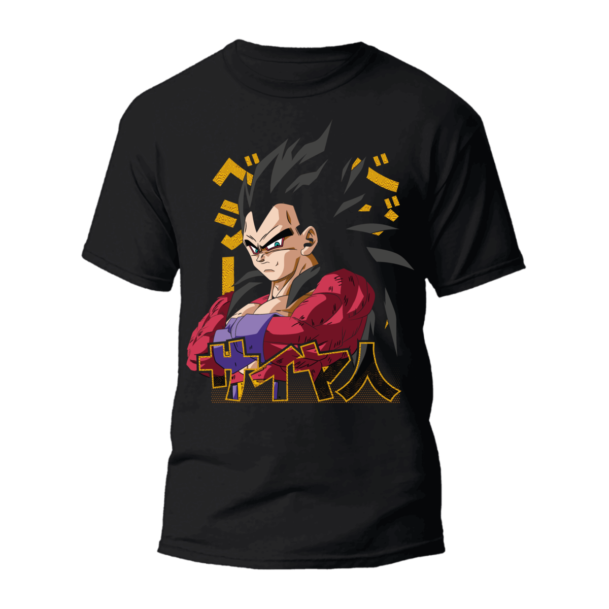 Polera Vegeta SSJ4- DBZ